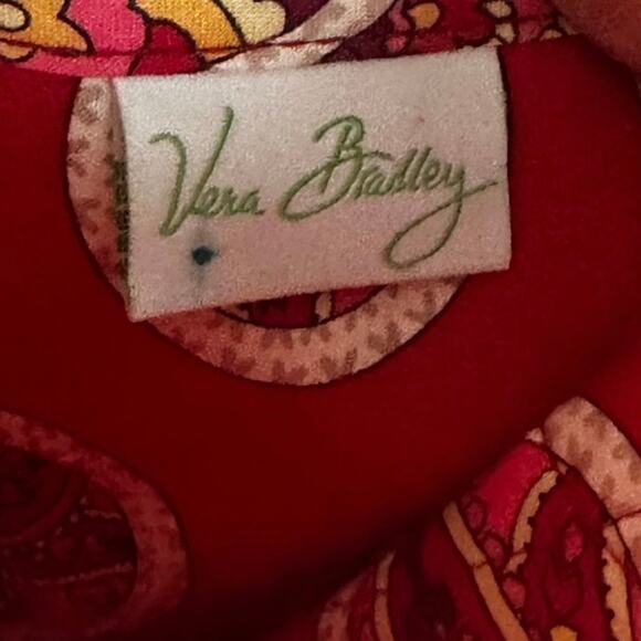 Vera Bradley Large Quilted Tote Pink Paisley Symphony in Hue Shoulder Bag - Picture 7 of 7